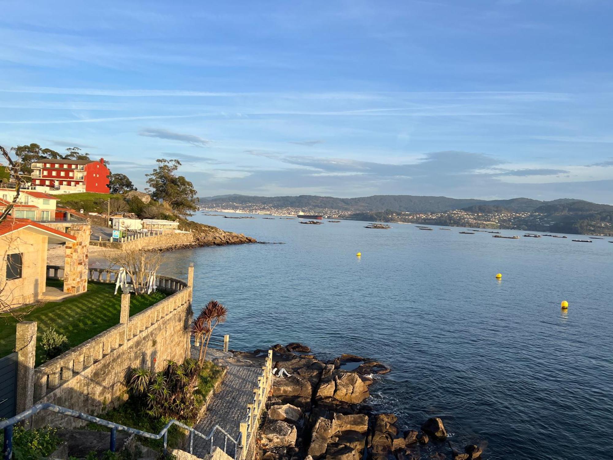 Apartamento Lb, Vistas A La Ria Raxo Exteriör bild