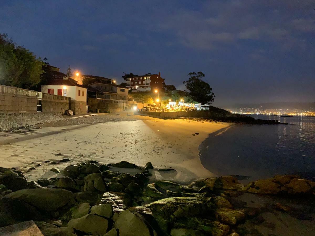 Apartamento Lb, Vistas A La Ria Raxo Exteriör bild